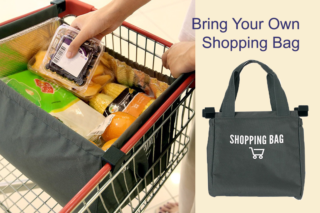 Mold A Hygiene Habit of Packing Groceries in Reusable Shopping Bags